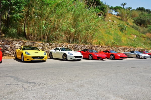 Ferrari Lebanon Gathering at Edde Sands